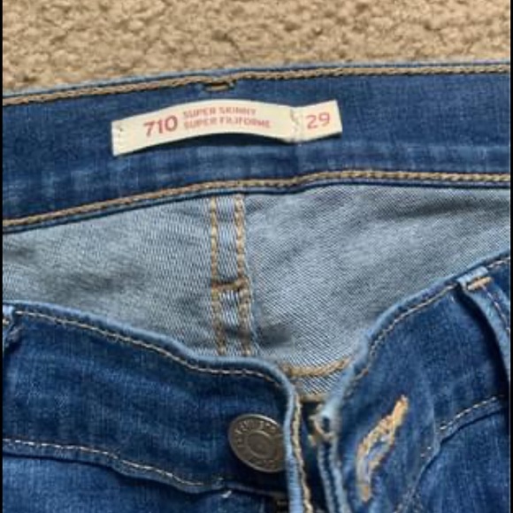 Levi super skinny jeans - Picture 3 of 3